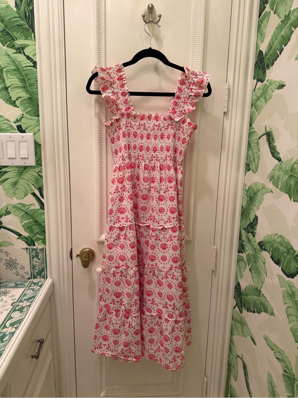 Hill House Ellie Nap Dress Mermaid Print Size XS - Picture 7 of 13